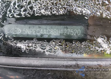 2011 Hyundai Sonata Ltd из США, поврежденный, VIN 5NPEC4AC8BH127520